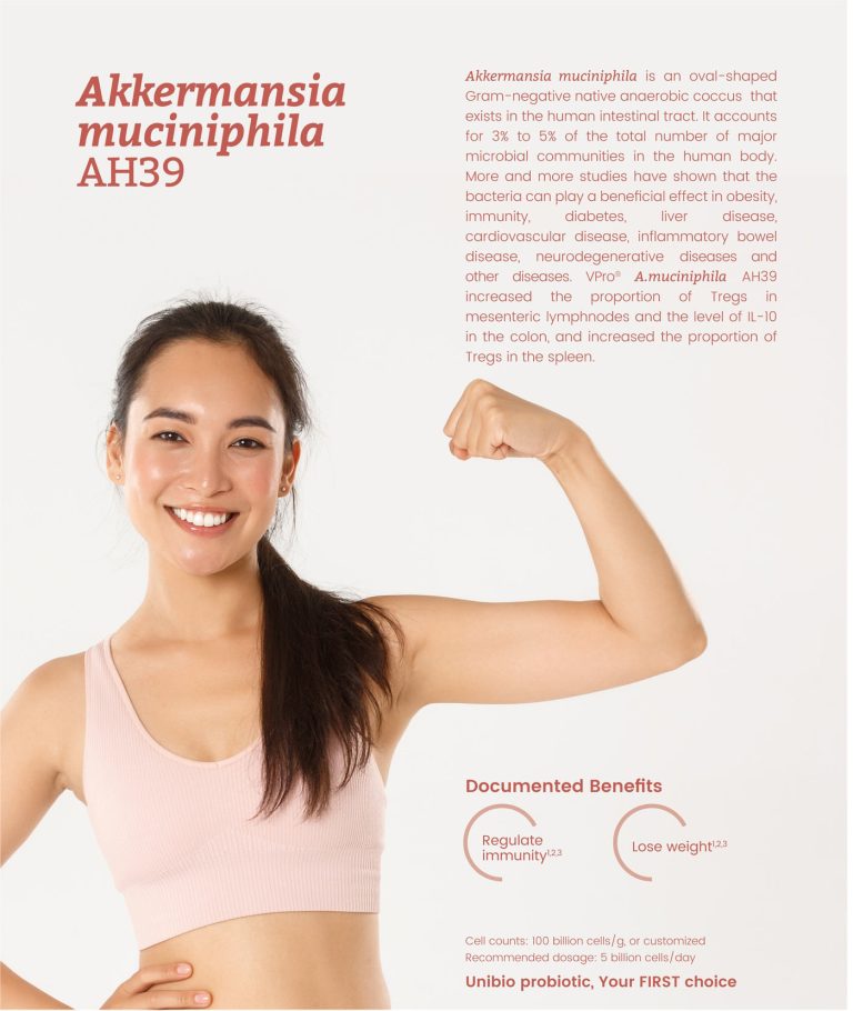 Akkermansia muciniphila AH39 – Probiotics, postbiotics, HelpGut®